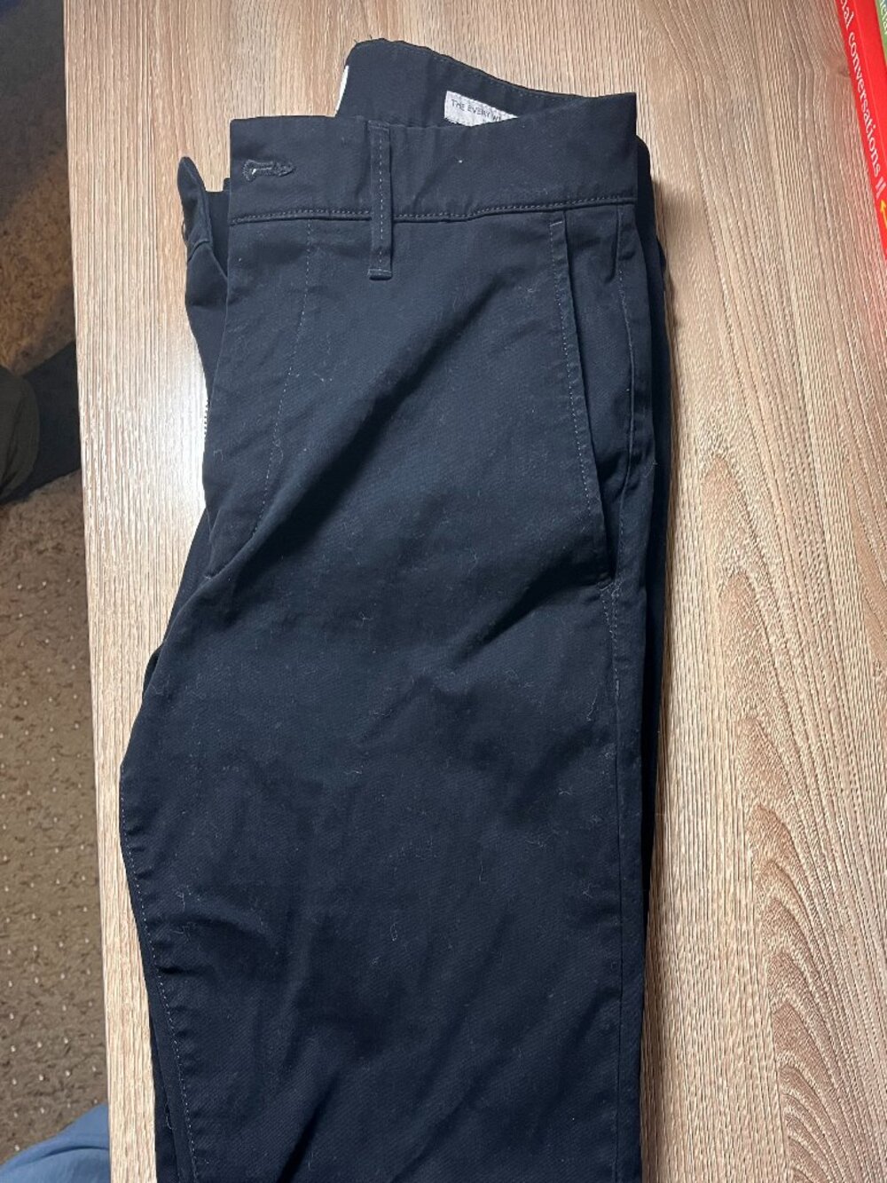 Goodfellow & Co Every Wear Slim Fit Chino Pants - Black - 30Wx32L
